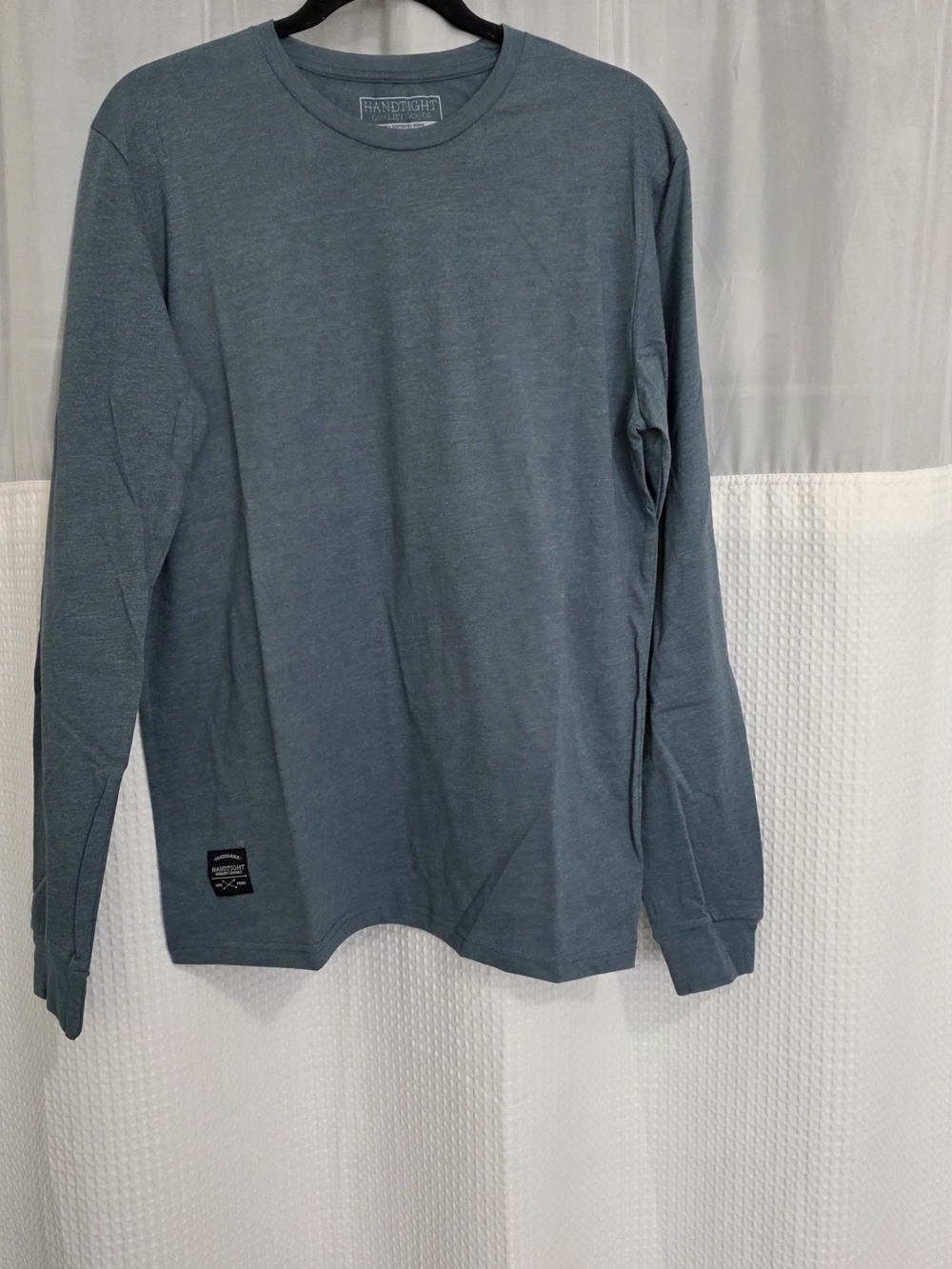 Handtight Quality Goods Men’s Medium Blue Long-Sleeve Shirt